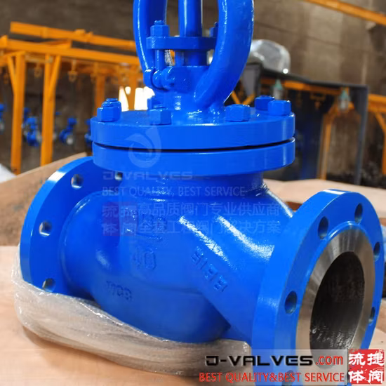 Válvula de globo del acero de molde DN50 PN40 con la operación del volante