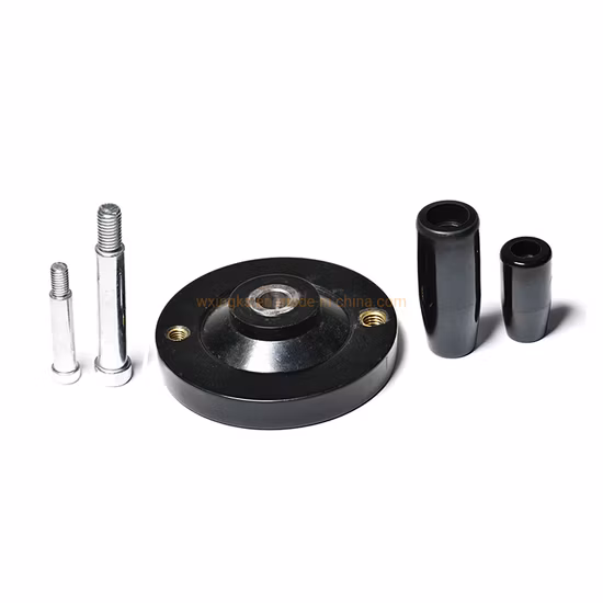 Volante abombado pulido de 2 radios personalizado con mango